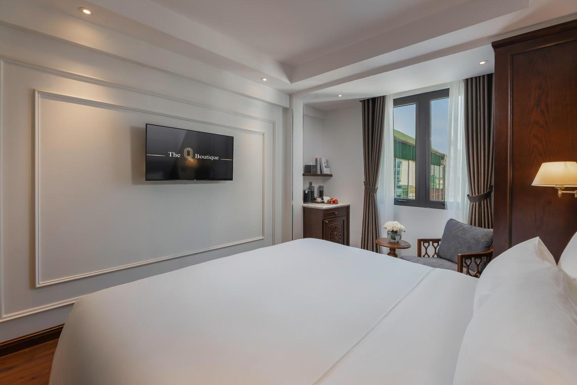 The Q Boutique Hotel Hanoi Exteriör bild