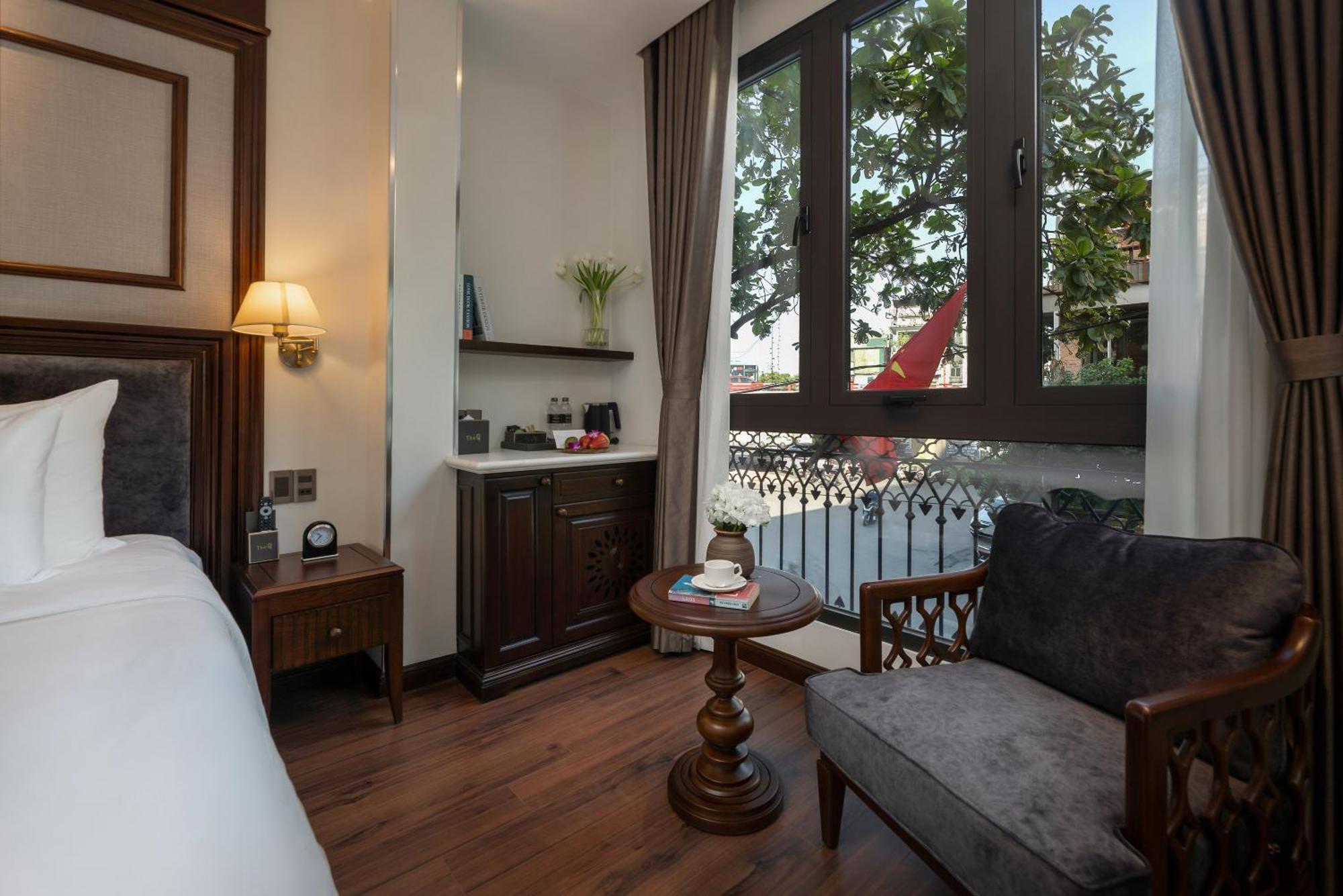 The Q Boutique Hotel Hanoi Exteriör bild