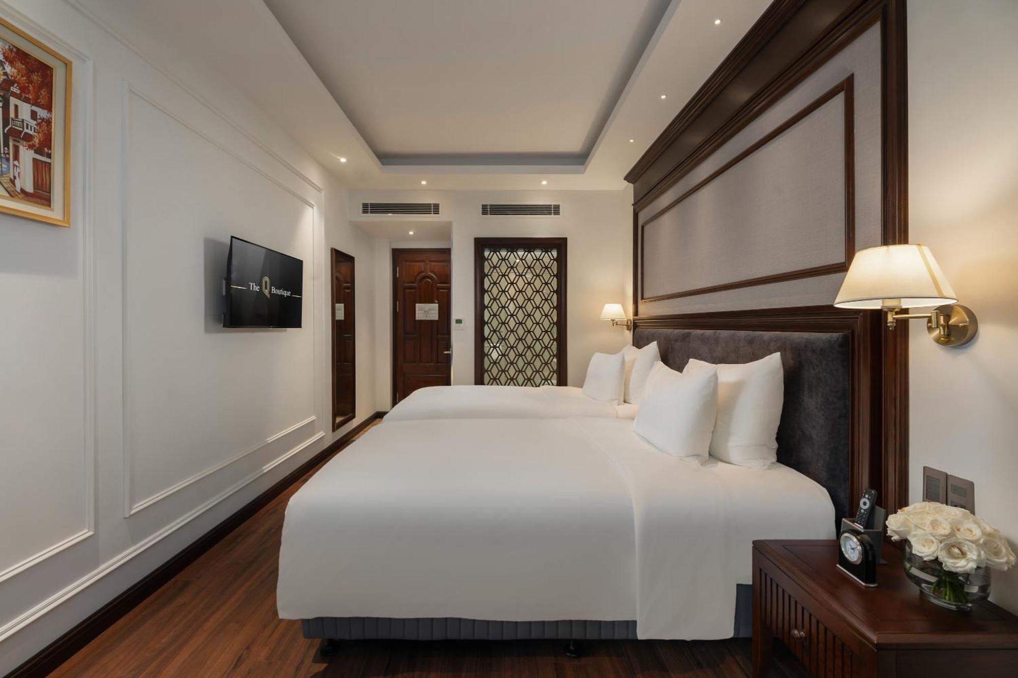The Q Boutique Hotel Hanoi Exteriör bild