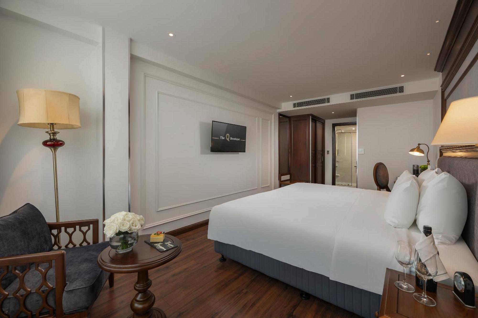 The Q Boutique Hotel Hanoi Exteriör bild