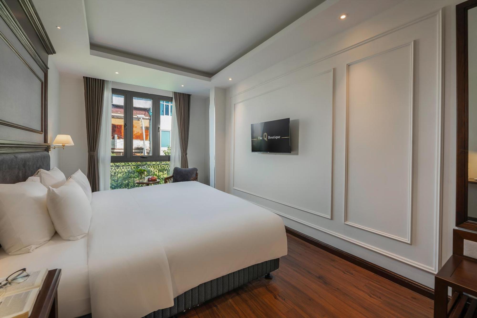 The Q Boutique Hotel Hanoi Exteriör bild