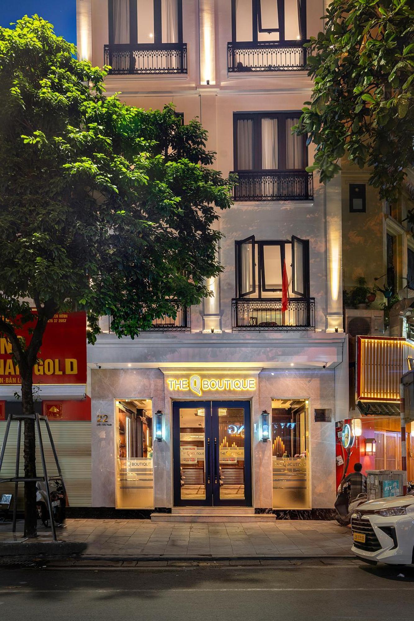 The Q Boutique Hotel Hanoi Exteriör bild